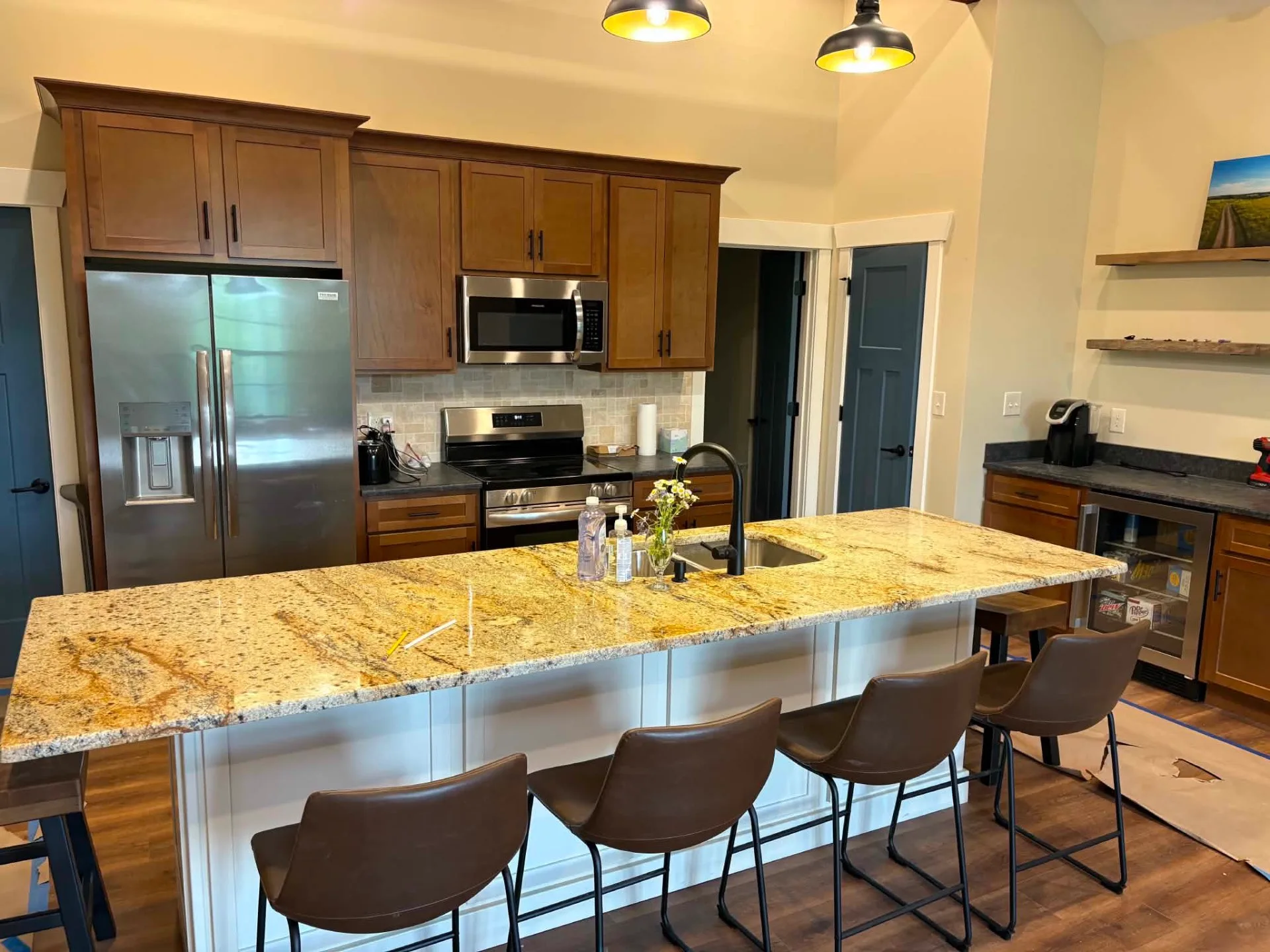 Coco Range Wall, Bar Top — Kitchen cabinetry installed by Howard's Cabinet Installation